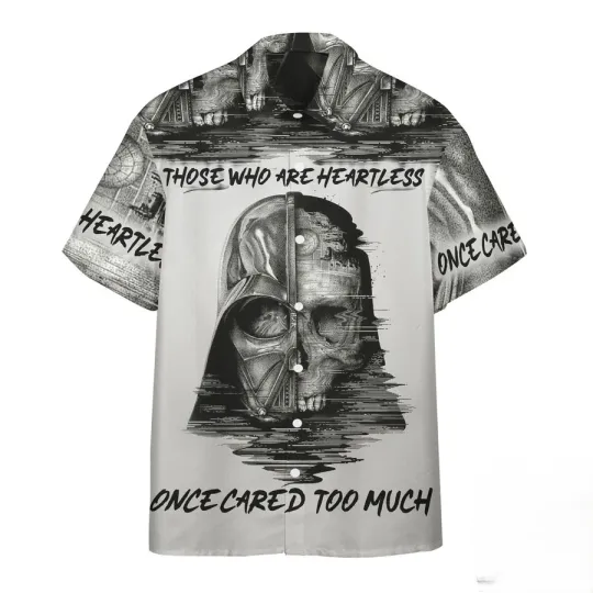 Discover Disney Star Wars Darth Vader Once Cared Too Much Hawaiian Shirt