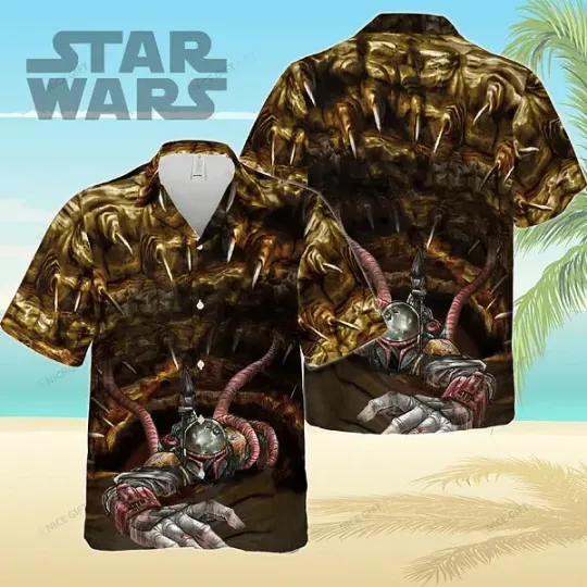 Discover The Mandalorian On Star Wars Hawaiian Shirt Perfect Gifts