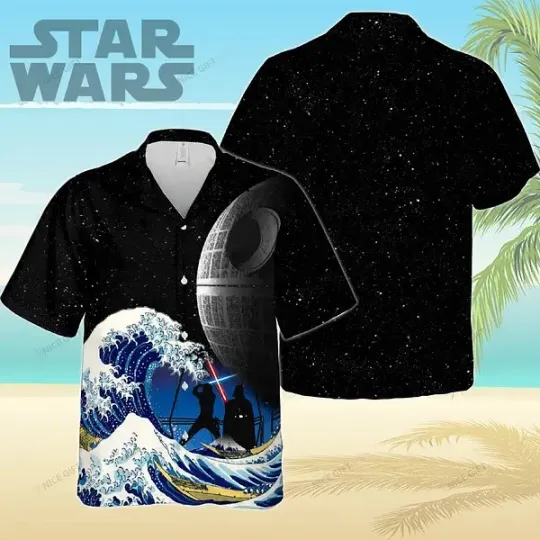 Discover Darth Vader’s Realm Revealed On Star Wars Hawaiian Shirt Perfect Gifts