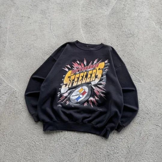 Discover Pittsburgh Steeler Crewneck Sweatshirt Football Team