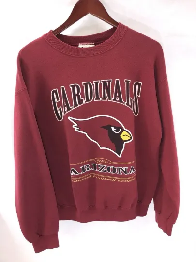 Discover 90's LEE Arizonna Cardinals Football Sweatshirt Crewneck