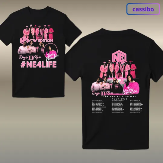 Discover The Nw Edition Way Tour 2026 Concert Fan Gifts Unisex T Shirt
