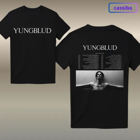 Yungblud IDOLS North America Tour 2026 Two Sided T-Shirt