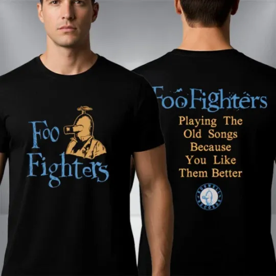 Discover FF Band Fighters Tasmania Tour 2026 Merch Tee Old Songs Unisex, Merch Shirt