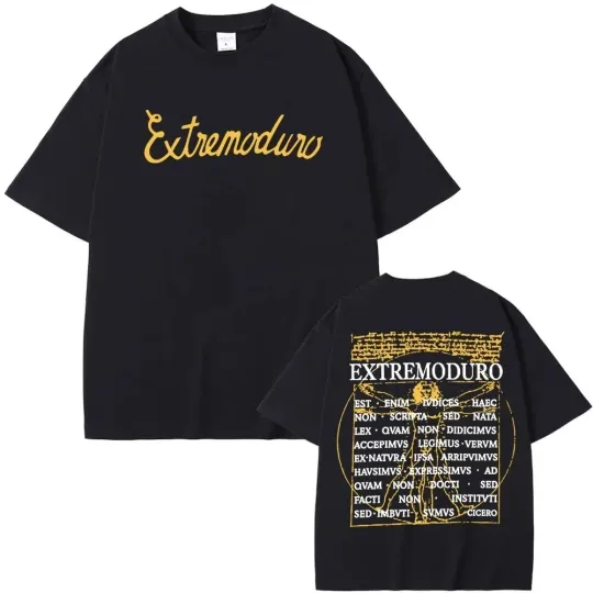 Discover Extremoduro Tour 2026 Rock Band Graphic T-Shirt