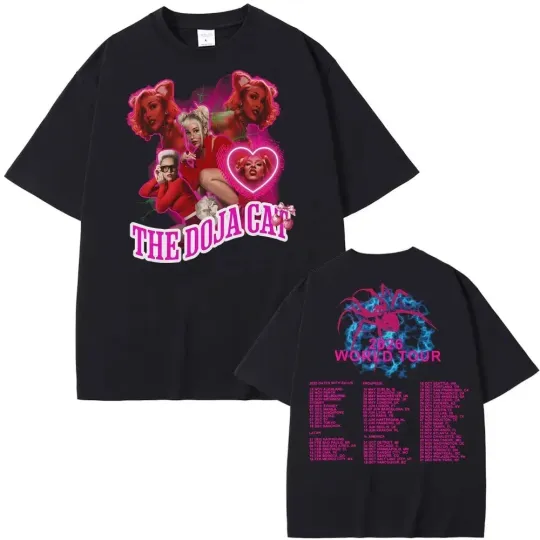 Discover The Doja Cat 2026 World Tour Graphic Tee T-Shirt