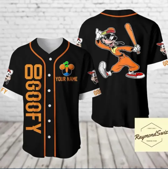 Discover Halloween Goofy Dog 3D Baseball Jersey Shirt