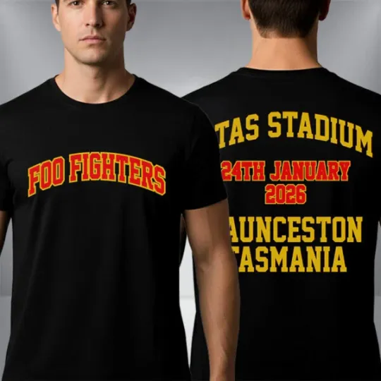 Discover FF Band Fighters Tour 2026 Merch Tee On January 24 2026 , Merch Shirts