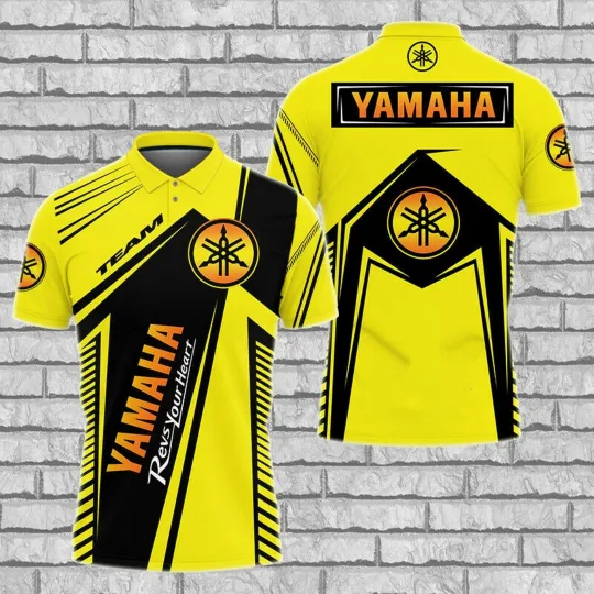 Discover Yamaha Never Underestimate Men's US 3D Polo Shirt Pinnacle Technology