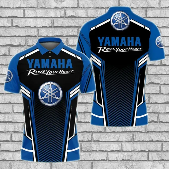 Discover Yamaha FZ150i YZFR25 YZFR6 Men's 3D Polo Shirt