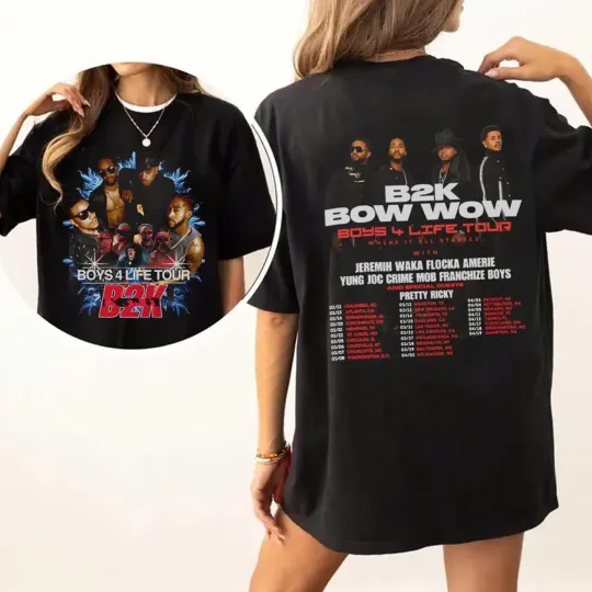 Discover B2K Bow Wow Shirt – Boys 4 Life Tour 2026 T-shirt