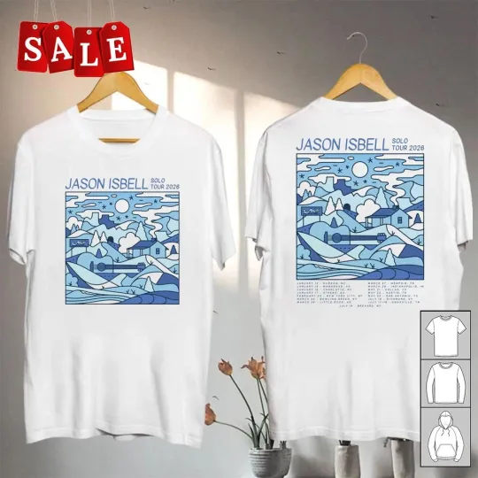 Discover Jason Isbell 2026 solo tour Gift For Fans Unisex Shirt