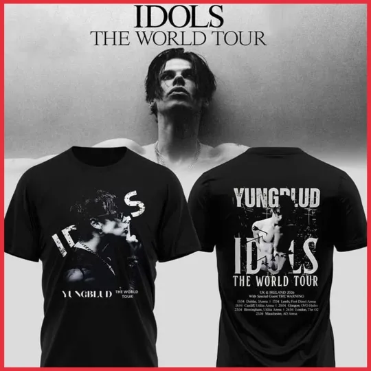 Yungblud Idols World Tour 2026 The Show  Shirt