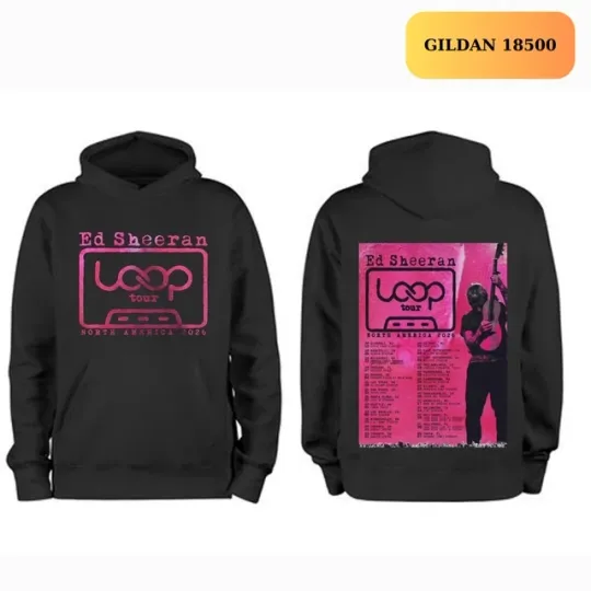 Discover Ed Shee Loop Tour 2026 North America Unisex Hoodie