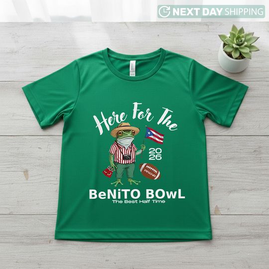 Discover Game Day Bunny Shirt, Benito Shirt, 2026 Super Football Shirt, Team Benito Shirt