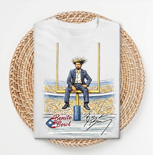 Discover Benito Bowl Shirt, Puerto Rico Football Game Day, 2026 Super Bowl LX
