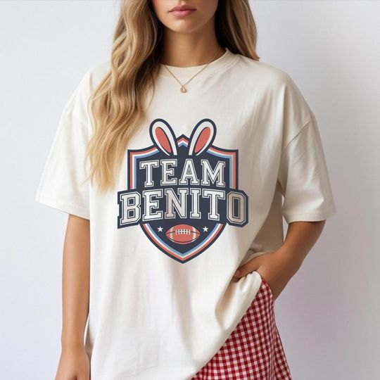 Discover Benito Bowl Shirt, Benito Bunny Football T-Shirt, Puerto Rico Flag 2026 Halftime Show T-Shirt