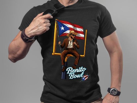 Benito Bowl 2026 Graphic tshirt, 2026 Super Bowl Halftime Show