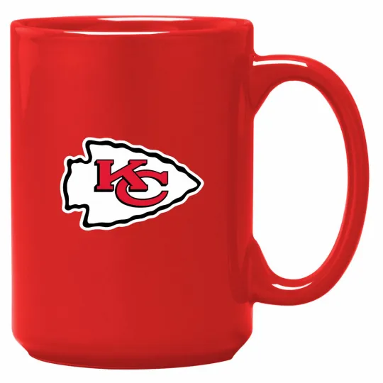 Kansas City Chiefs Sculpted El Grande Football Mug