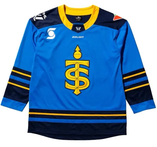 Toronto Sceptres Men's Bauer Replica Home Blue PWHL Hockey Jersey