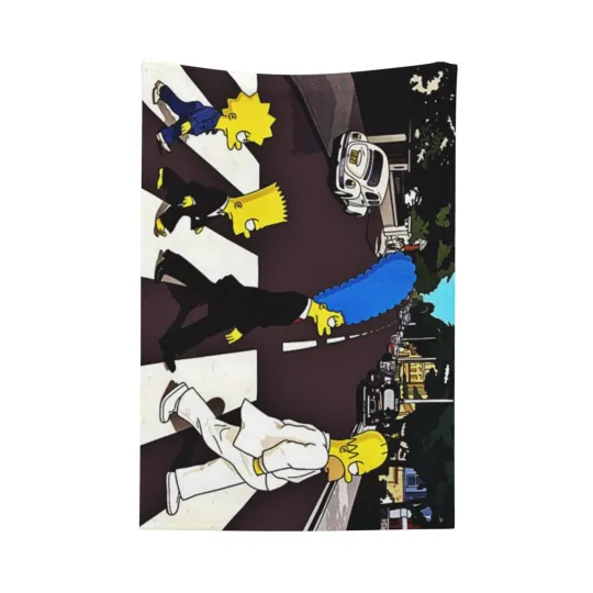 Discover Family Simpson Walker Blanket The Simpson Movie Fleece Blanket Gifts Fans