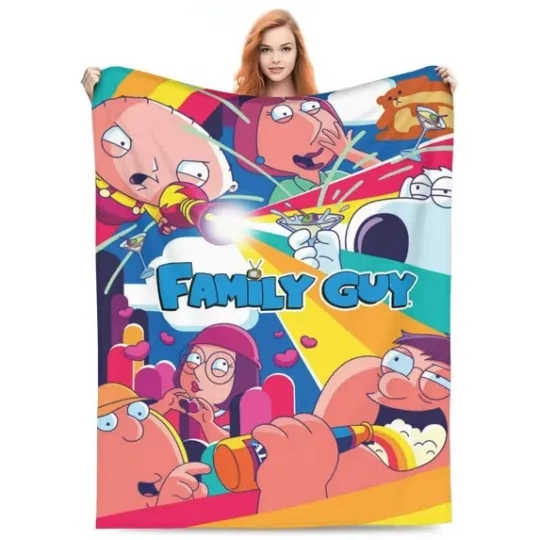 Discover Poster Family Guy Blanket Family Guy Movie Fleece Blanket