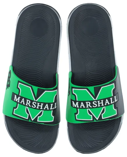 Discover Men's Marshall Thundering Herd Raised Logo Slides