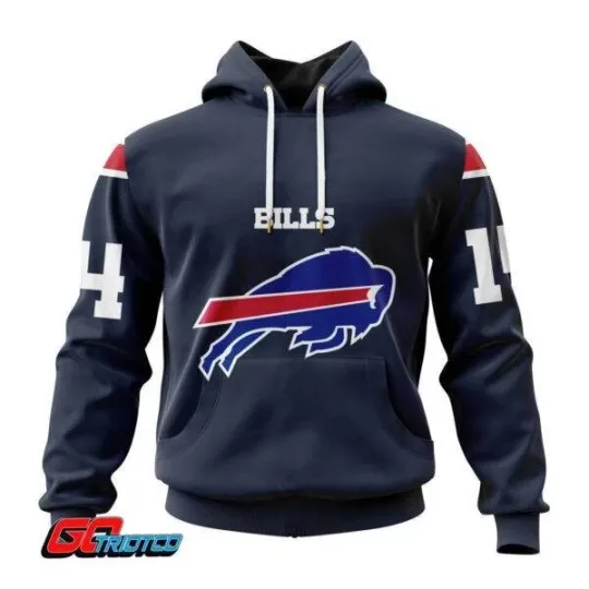 Discover Buffalo Football Team Billss | Personalized Hoodie Crack On Grunge