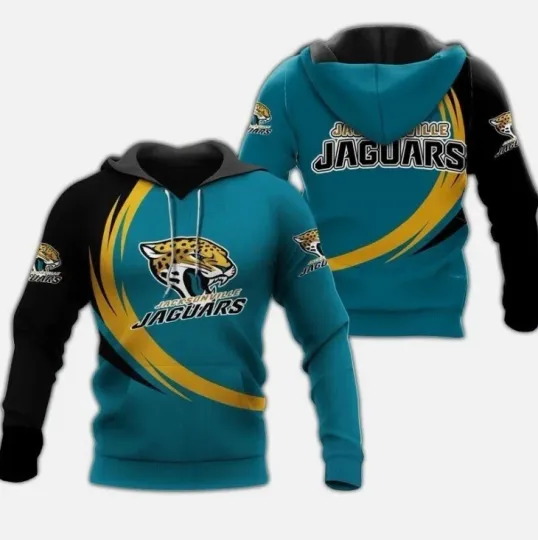 Jacksonville Football Team Jaguarss Hoodie 3D Gift For Valentine