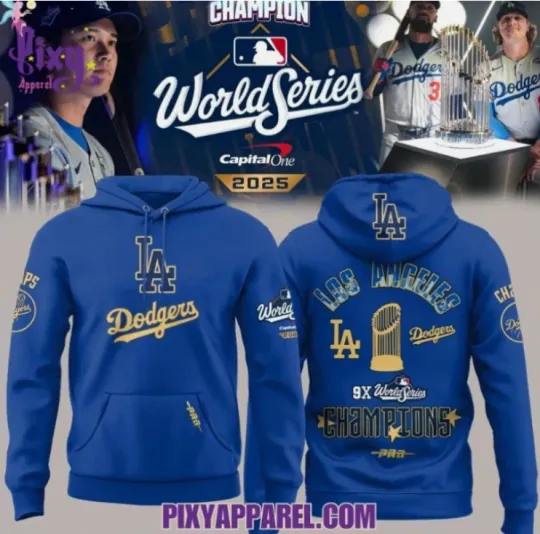 Discover Dodger Champions 2025 3D Hoodie Gift For Valentine