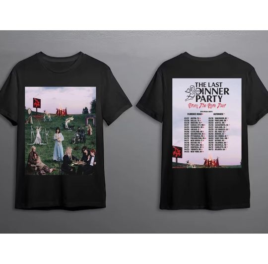 Discover The Last Dinner Party announce 2026 North America Tour T-Shirt