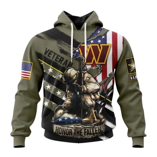 Discover Washington Football Team Commanderss | Honor Veterans And Their Families Hoodie