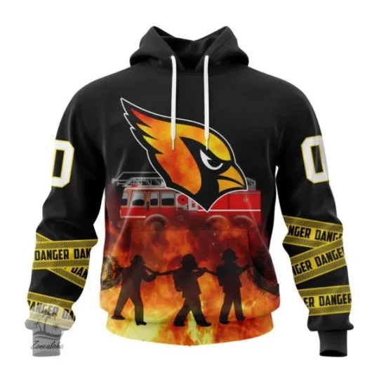 Discover Arizonna Football Team Cardinalss | Specialized Design Honor Firefighter