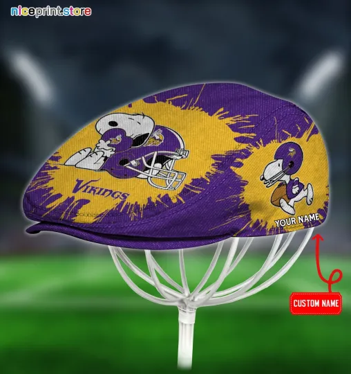 Discover Minnesota Team Jeff Cap Driver Cap football Golf Cap football Flat Cap