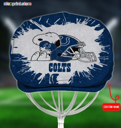 Discover Indianapolis Team Jeff Cap Driver Cap football Golf Cap football Flat Cap