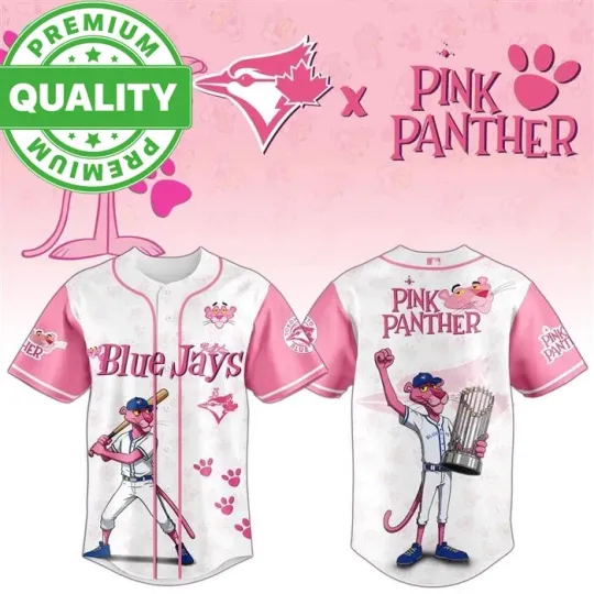 Pink Panther 3D Baseball Jersey Shirt for Fan