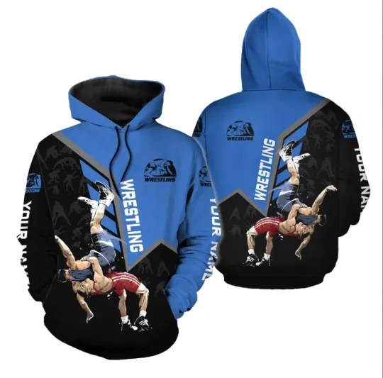 Discover Personalized Wrestling Hoodie For Wrestling Lover 3D Hoodie All Over Print