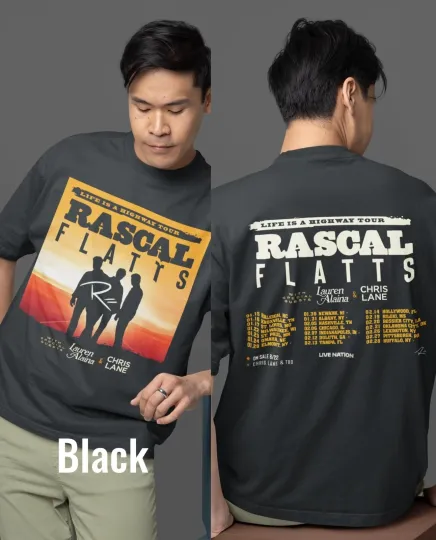 Discover Rascal Flatts 2026 Tour Unisex T-shirt