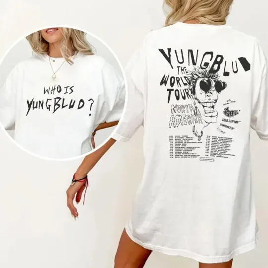 Yungblud Punk Rock Band Double Sided T-Shirt