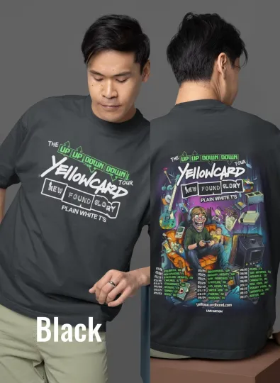 Discover Yellowcard Ft New Found Glory 2026 Tour T-shirt