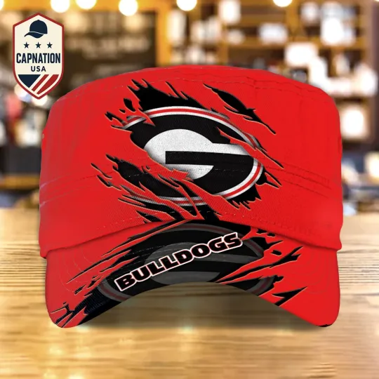 Discover Georgia-Bulldogs Military Cap Trucker Hat Baseball Cap Army Cap