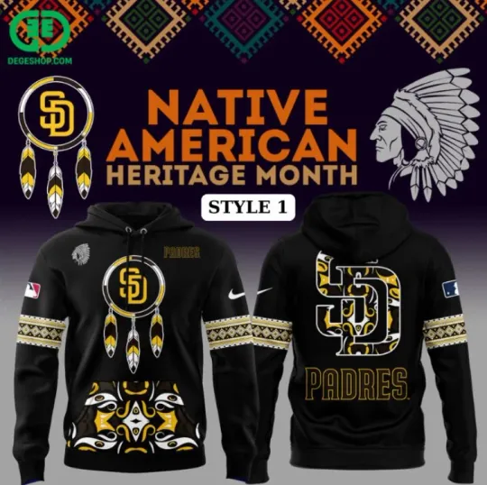Discover HOT San Diego Native American Heritage Hoodie 3D Gift For Valentine