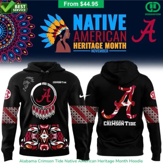 Discover HOT Albm Crimson Native American Hoodie 3D Gift For Valentine