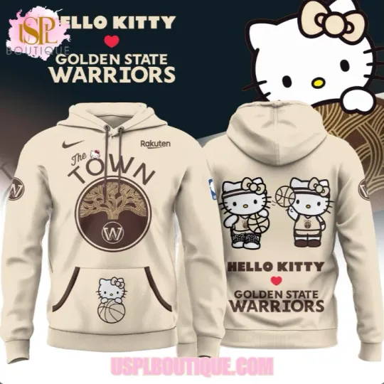 Discover Golden State x Hello 1Kitty Night The Town 2026 Hoodie 3D Gift For Valentine