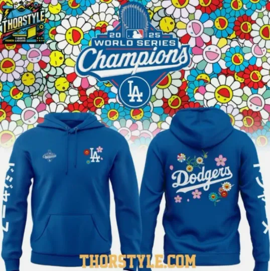 Dodgers Murakami Champions 2025 3D Hoodie Gift For Valentine