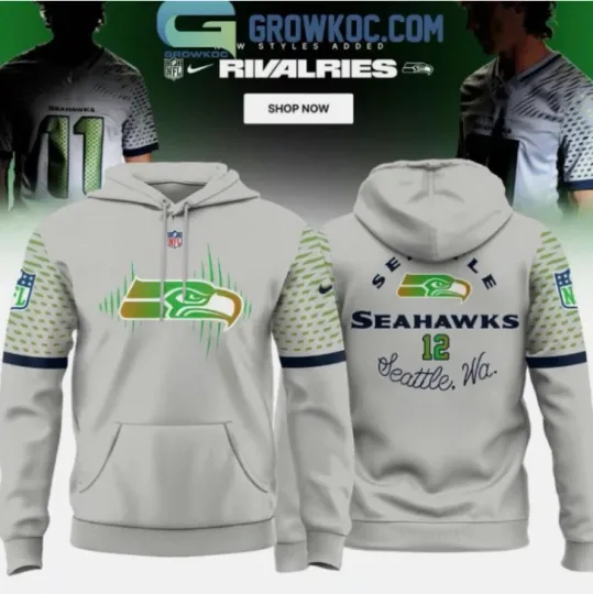 Discover Seattle 2025 Rivalries Uniform 3D Hoodie Gift For Valentine