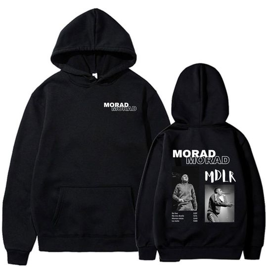 Discover Rapper Morad MDLR Tour Album 2025 Hoodies Men Women Clothing Hip Hop Fashion Hooded Sweatshirts Long Sleeve Pullovers Streetwear
