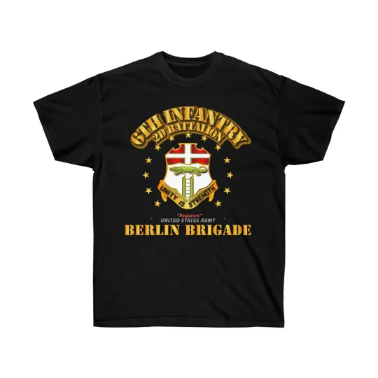 Discover Classic 2nd Battalion 6th Infantry Berlin Brigade T-Shirt