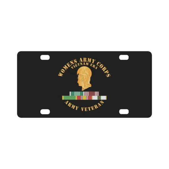 Discover Women’s Army Corps Vietnam Era License Plate WAC NDSM