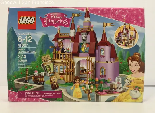 Discover LEGO Disney: Belle's Enchanted Castle Beauty & the Beast Set 41067 Incomplete